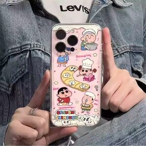 Cartoon Character Phone Case - Pink